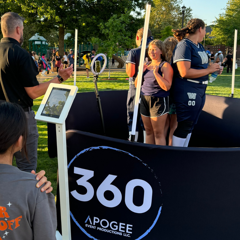 360 Photo booth rentals