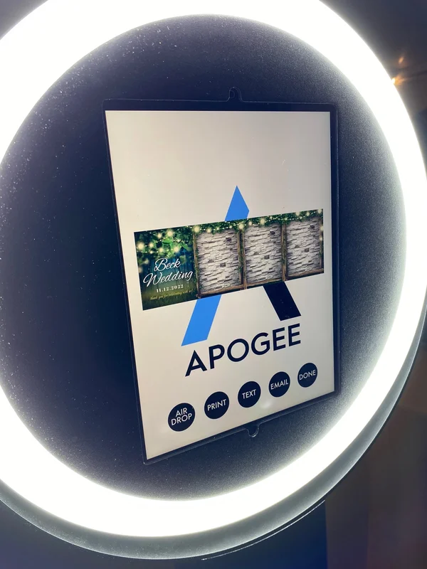 Capture your moments with Apogee Photobooth