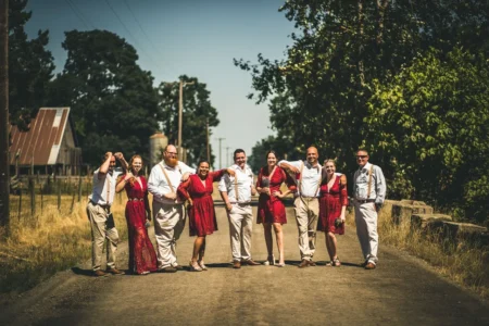 Wedding Gang Photography on the daylight