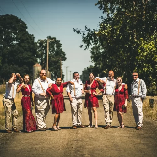 Wedding Gang Photography on the daylight