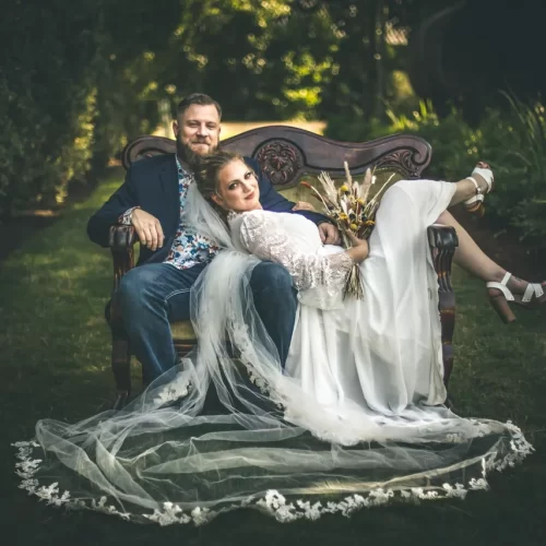 Stunning photography of bride and groom