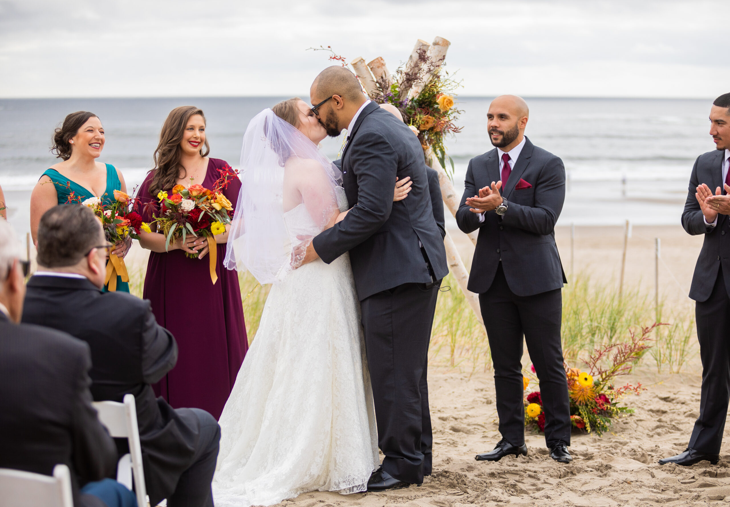 Oregon Coast wedding ceremony