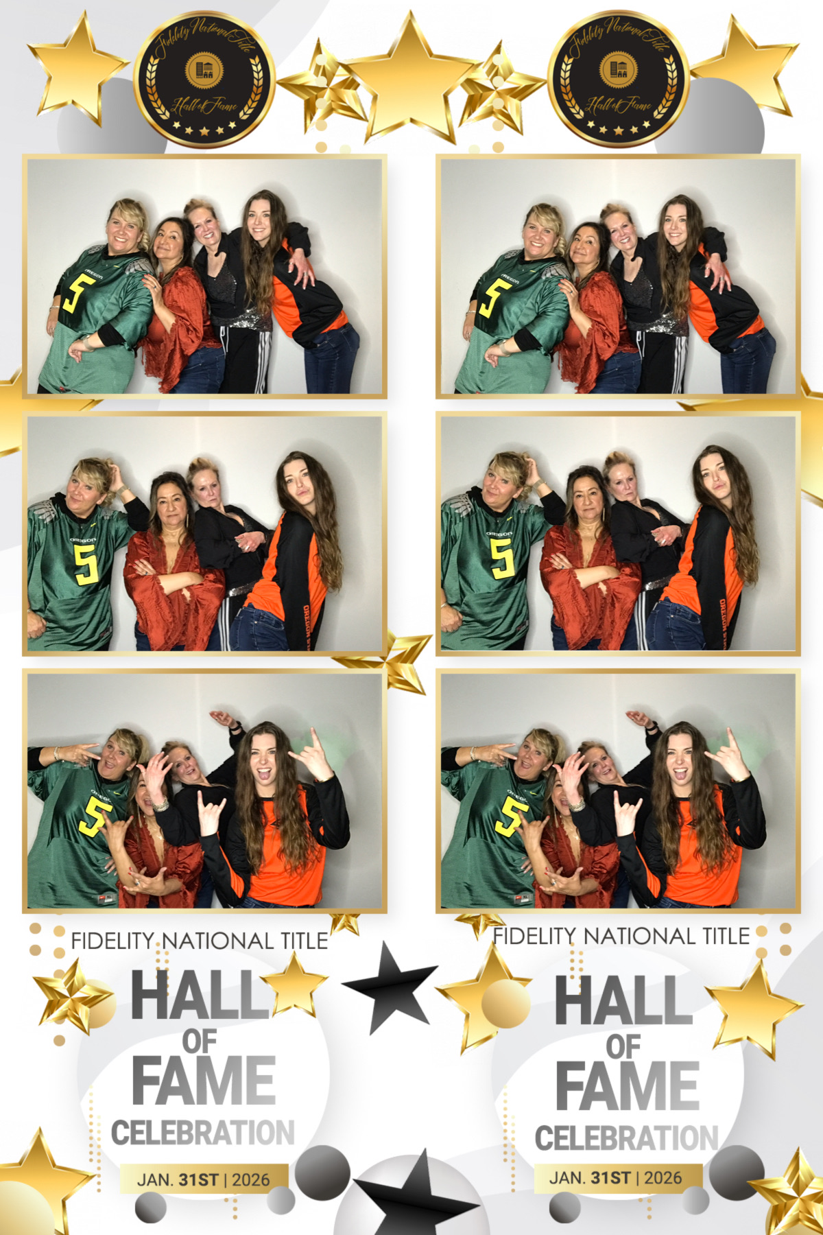 Photo booth rental at an event in Eugene, Oregon